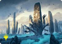 Soulstone Sanctuary Art Card (19/54) (Gold-Stamped Signature)