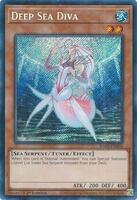 神秘のピアノマーメイドパラダイス Deep Sea Diva (Secret Rare) - Quarter Century Bonanza - YuGiOh