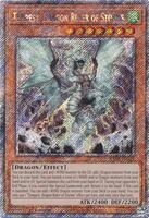 Tempest, Dragon Ruler of Storms (Platinum Secret Rare) - Quarter