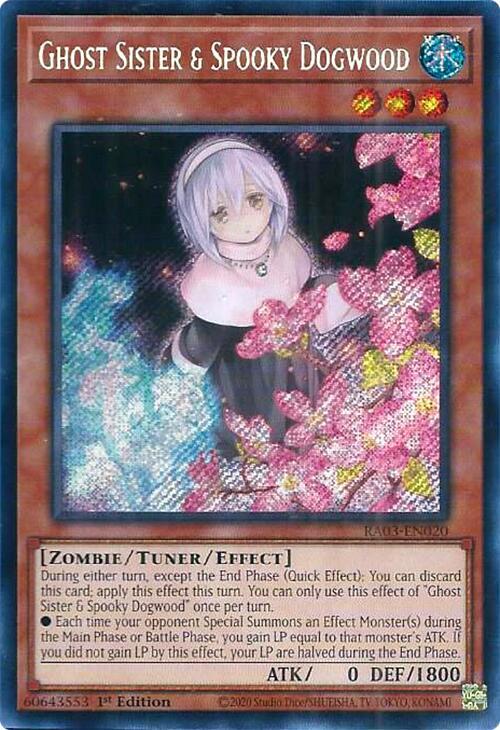 Ghost Sister & Spooky Dogwood (Alternate Art) (Secret Rare