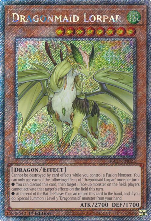Yugioh Chamber Dragonmaid - Mged-en022 - Premium Gold Rare | Envío Gratis