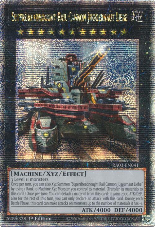 Superdreadnought Rail Cannon Juggernaut Liebe (Alternate Art