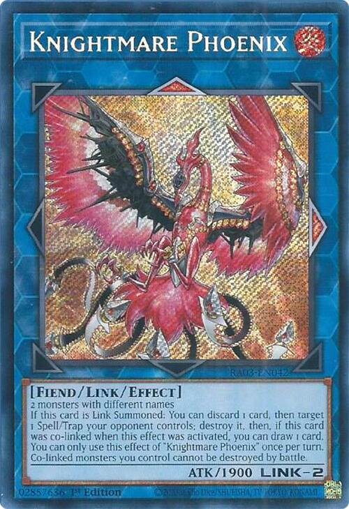 Knightmare Phoenix (Secret Rare) - Quarter Century Bonanza
