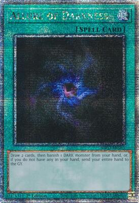 Allure of Darkness (Quarter Century Secret Rare) - Quarter