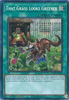 grass yugioh card That Grass Looks Greener [RATE-EN066] Secret Rare – TokenMTG main image 1