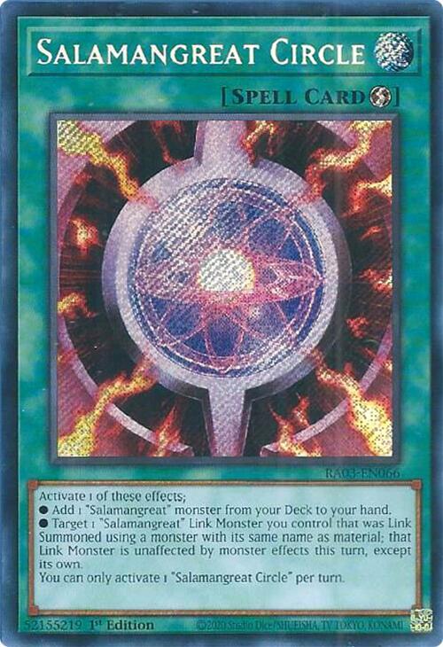 thumbnail image 2 of 3x Salamangreat Balelynx (SDSB-EN043) – Ultra Rare Yu-Gi-Oh! TCG Playset 2 of 5
