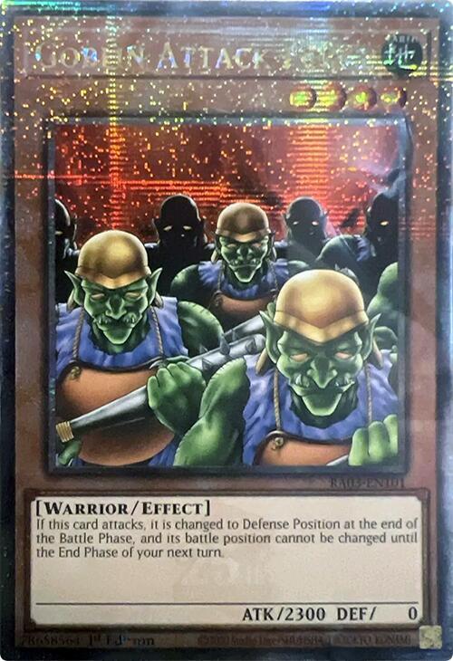 Goblin Attack Force (Quarter Century Secret Rare) - Quarter