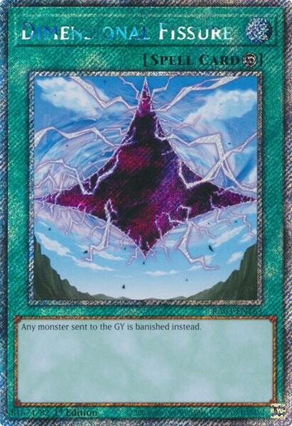 Dimensional Fissure (Platinum Secret Rare) - Quarter Century