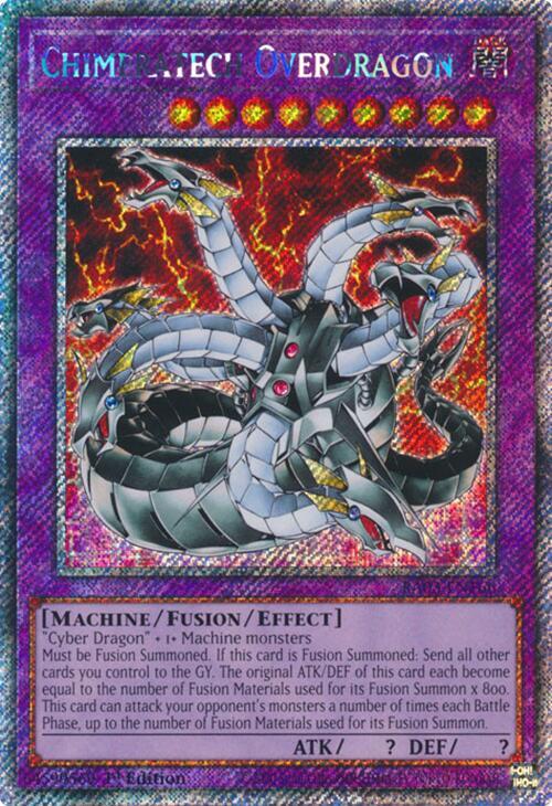 CZ GC メセカ 終夜 Chimeratech Overdragon (Platinum Secret Rare) - Quarter Century