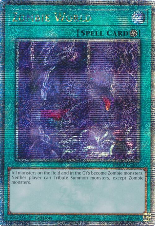 Zombie World (Quarter Century Secret Rare) - Quarter Century