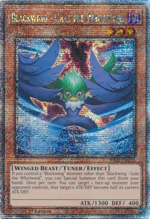 Blackwing - Gale the Whirlwind (Quarter Century Secret Rare