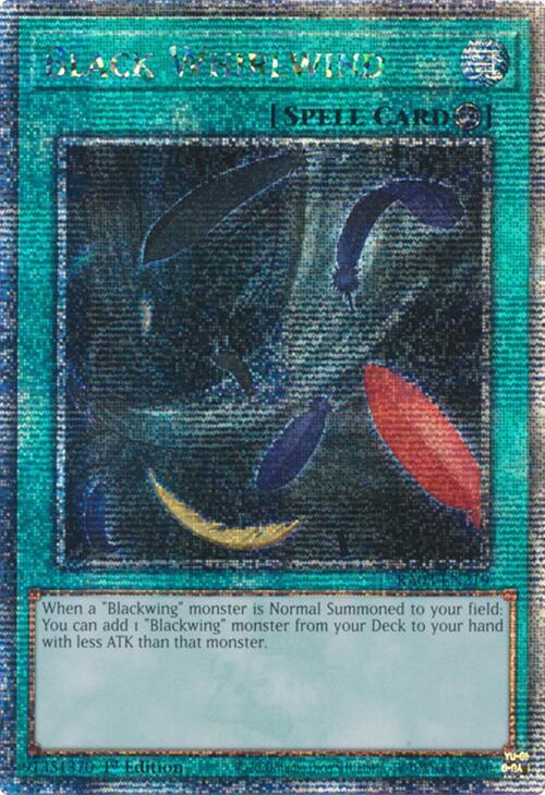 Black Whirlwind (Quarter Century Secret Rare) - Quarter Century