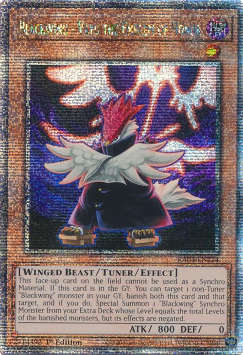 Blackwing - Vayu the Emblem of Honor (Quarter Century Secret Rare