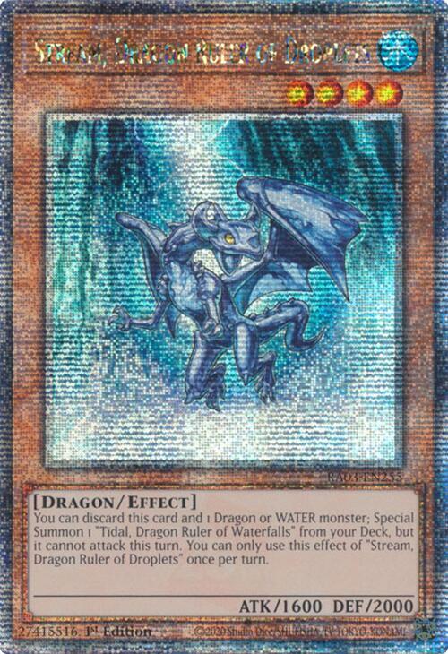 Stream, Dragon Ruler of Droplets (Quarter Century Secret Rare