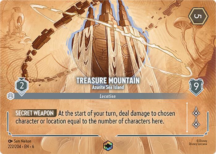 Treasure Mountain - Azurite Sea Island (Enchanted) - Azurite Sea