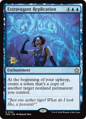 Extravagant Replication #154 – Prerelease Cards (Rare)