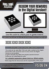 Code Card - Starter Deck 6: Son Goku (Mini) (FS06)