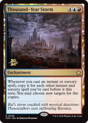 Thousand-Year Storm (FDN) #248 – Prerelease Cards (Rare)