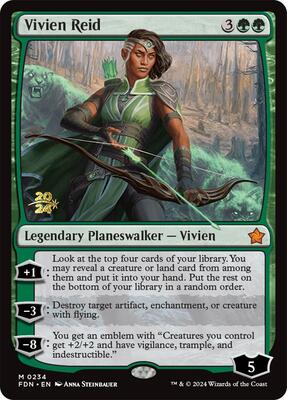 Vivien Reid (FDN) #234 – Prerelease Cards (Mythic)