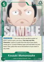 Kouzuki Momonosuke (Full Art) - Premium Booster -The Best