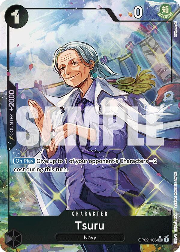 Tsuru (Full Art) - Premium Booster -The Best- - One Piece Card