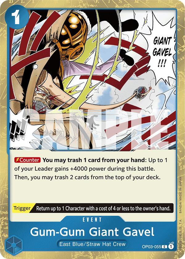 Gum-Gum Giant Gavel (Jolly Roger Foil) Jolly Roger Foil