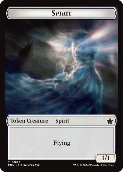 Spirit Cat 0001 Doubled Sided Token