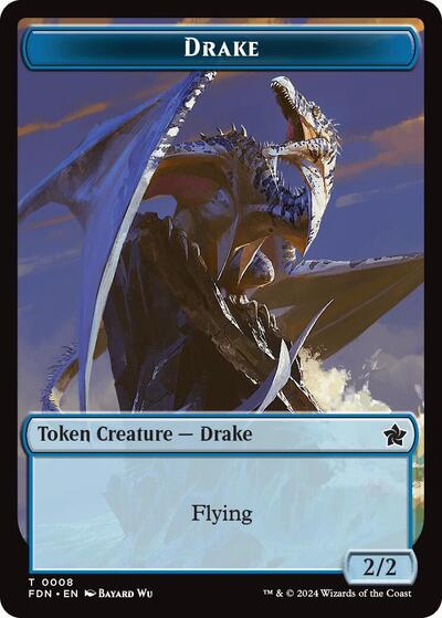 Drake Goblin Doubled Sided Token