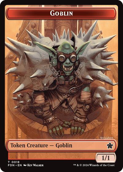 Goblin Insect Doubled Sided Token
