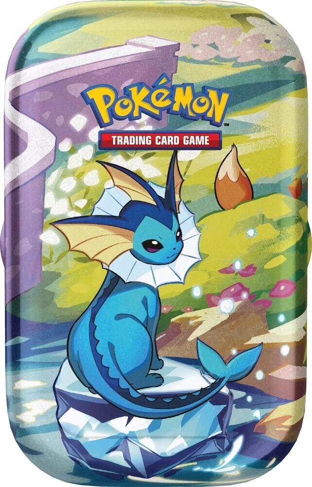 Prismatic Evolutions Mini Tin [Vaporeon] - SV: Prismatic