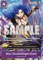 Miss Doublefinger(Zala) (Full Art) - Premium Booster -The Best