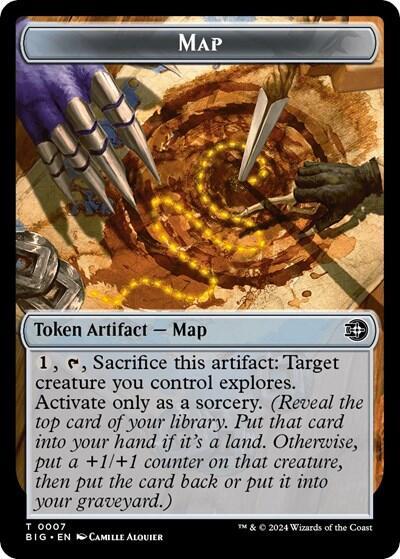 Map // Plot Double-Sided Token - Outlaws of Thunder Junction