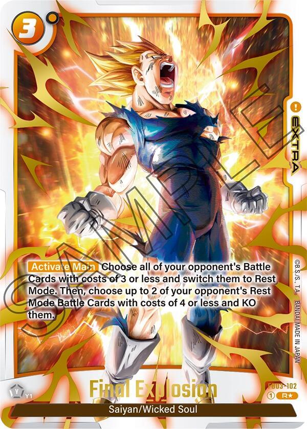 Final Explosion (Alternate Art) - Raging Roar Alternate Art