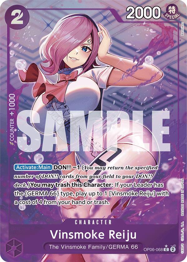 Vinsmoke Reiju (OP06-068) (Full Art) - Premium Booster -The