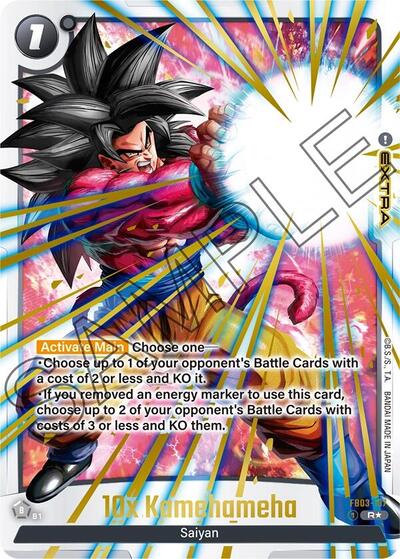 10x Kamehameha (Alternate Art) card