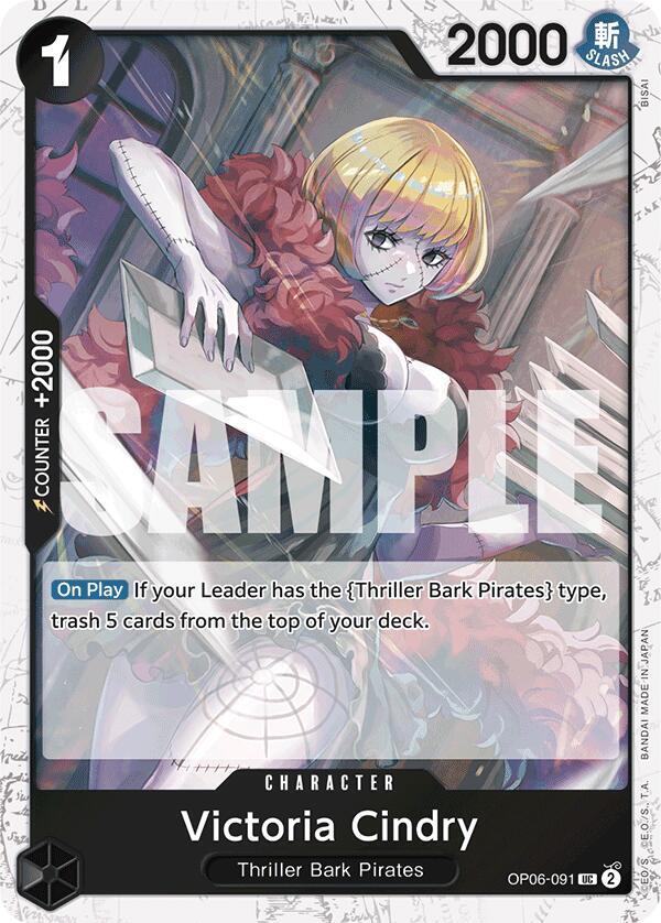 Victoria Cindry (Jolly Roger Foil) - Premium Booster -The Best
