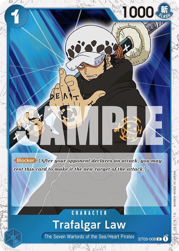 Trafalgar Law (ST03-008) (Jolly Roger Foil) - Premium Booster -The