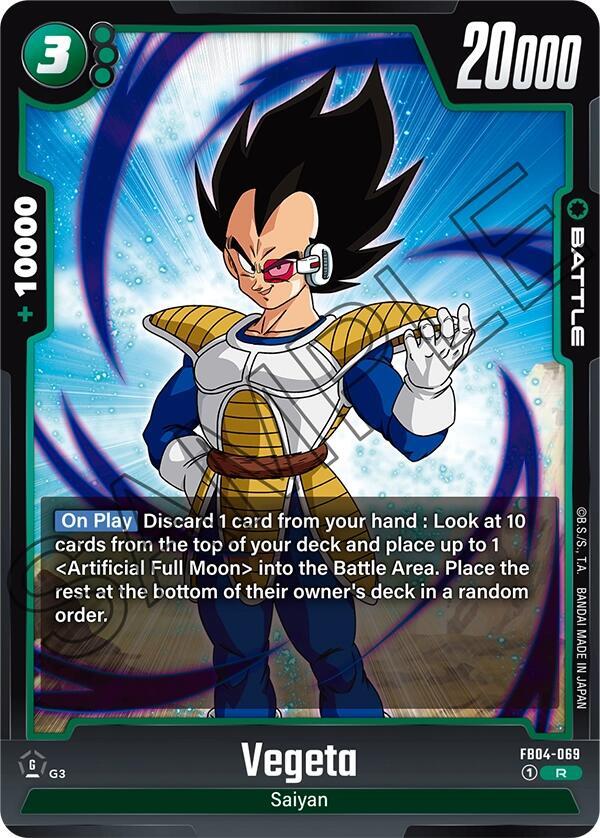 Vegeta - FB04-069 - Ultra Limit - Dragon Ball Super: Fusion World