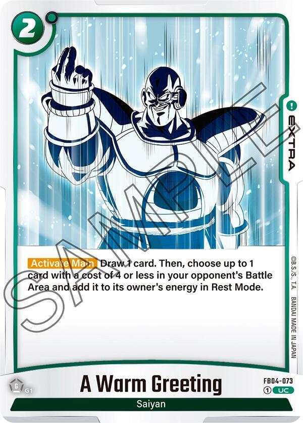 A Warm Greeting - Ultra Limit - Dragon Ball Super: Fusion World