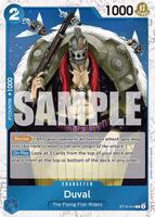 Duval (Jolly Roger Foil) - Premium Booster -The Best- - One Piece