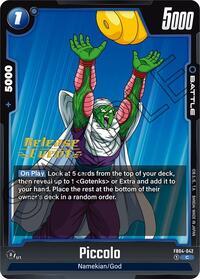Piccolo - FB04-042 - Ultra Limit Release Event Cards - Dragon Ball Fusion World card