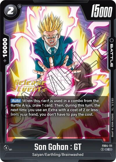 Son Gohan : GT Ultra Limit Release Event Cards card price