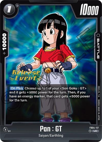 Pan : GT Ultra Limit Release Event Cards card price