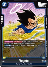 Vegeta - FB04-044 - Ultra Limit Release Event Cards - Dragon Ball Fusion World card