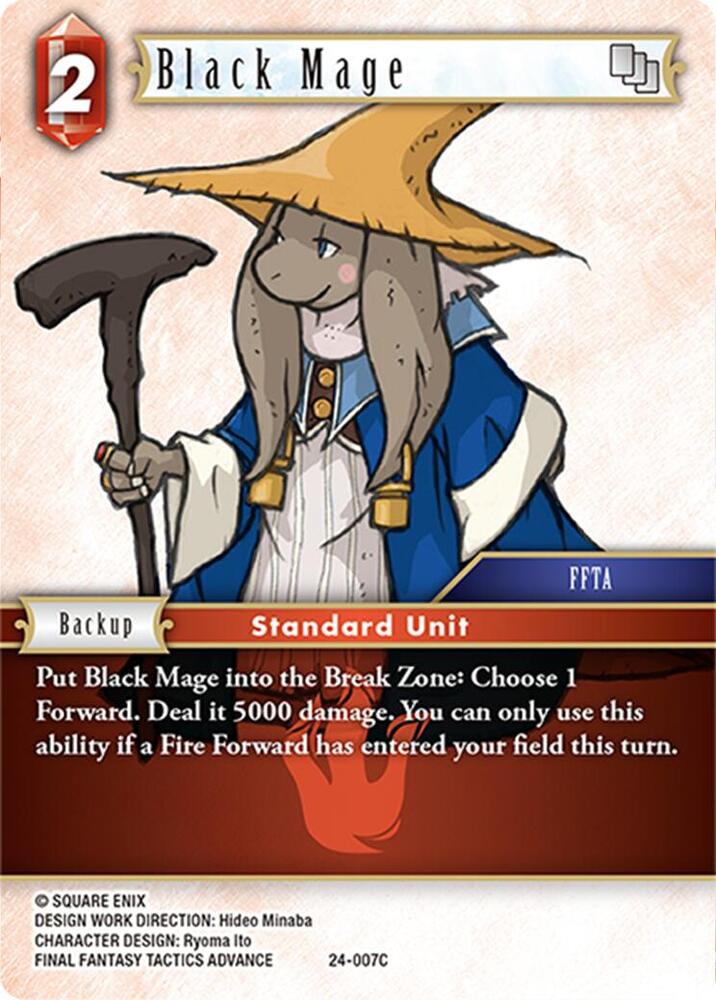 Black Mage - Hidden Legends - Final Fantasy TCG - TCGplayer.com
