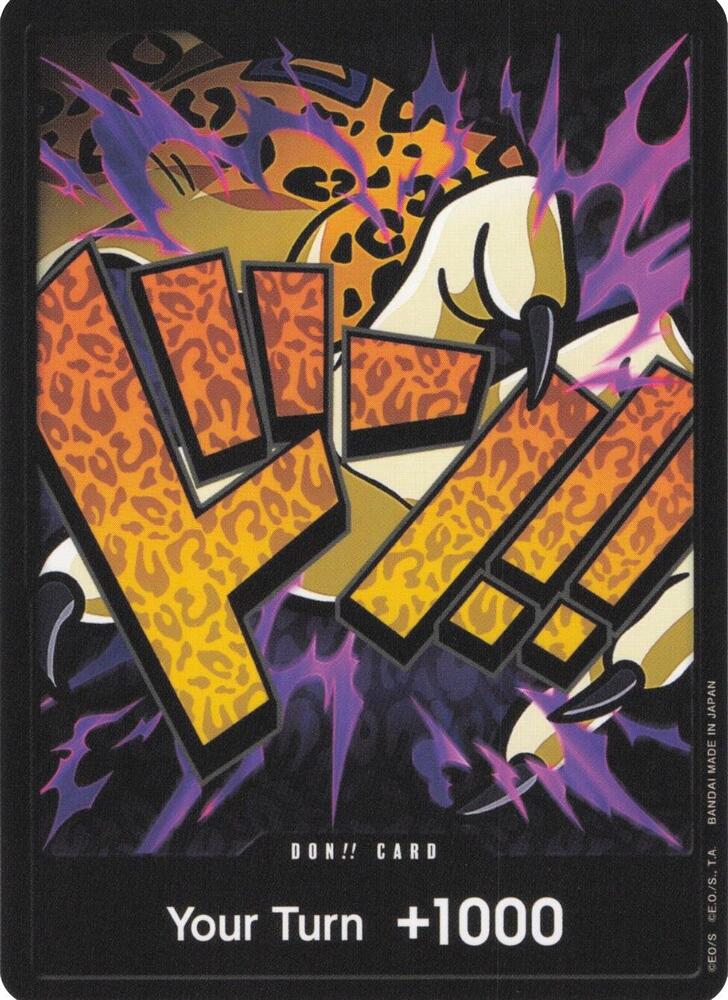 DON Card Rob Lucci onepiece card