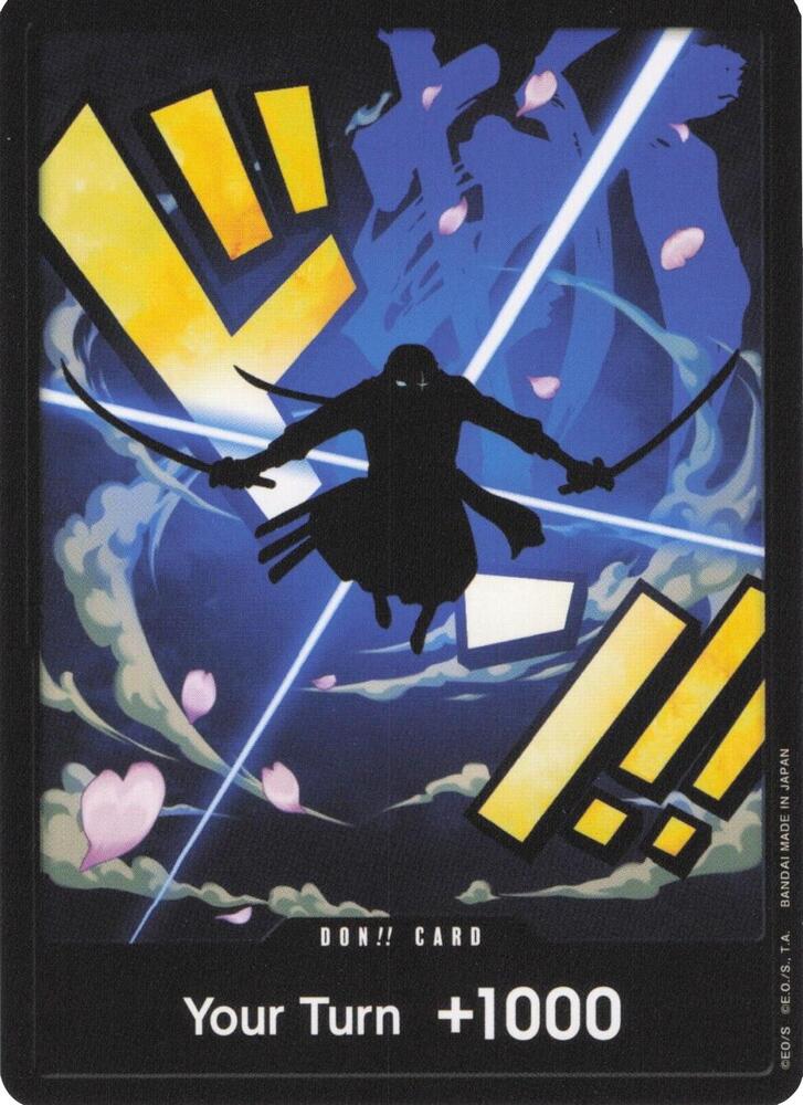 DON Card Zoro onepiece card
