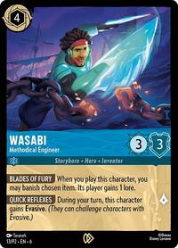 Wasabi - Methodical Engineer - Disney Lorcana Promo Cards - Lorcana card