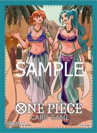 One Piece Card Game Official Sleeves: TCG+ Store Edition Vol.1 - Nami and Vivi (70-Pack)