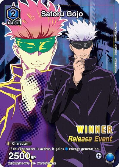 Satoru Gojo (Release Event Winner) UE03BT: Jujutsu Kaisen Release Event Cards card price
